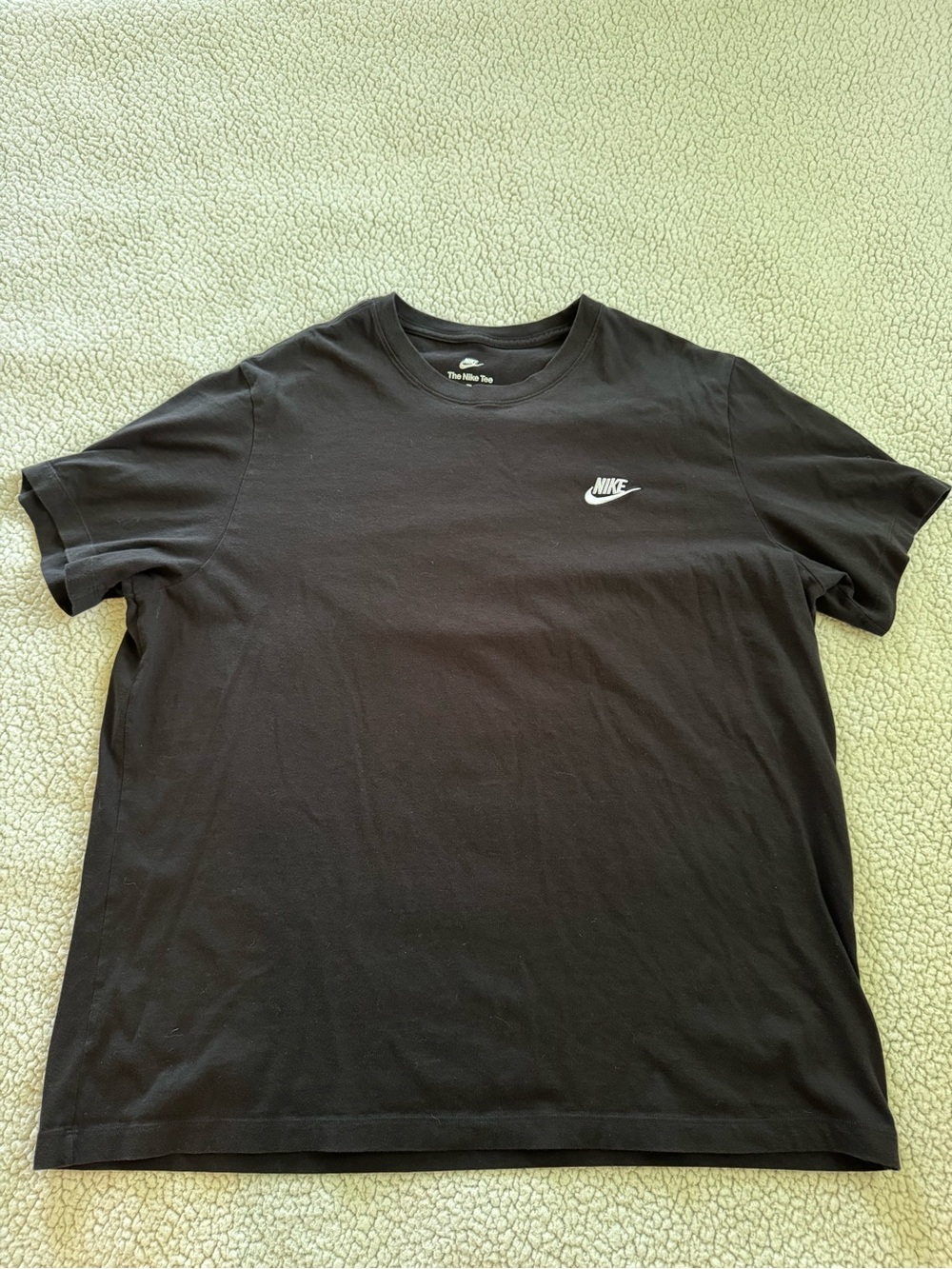Nike Black Short Sleeve Logo Tee